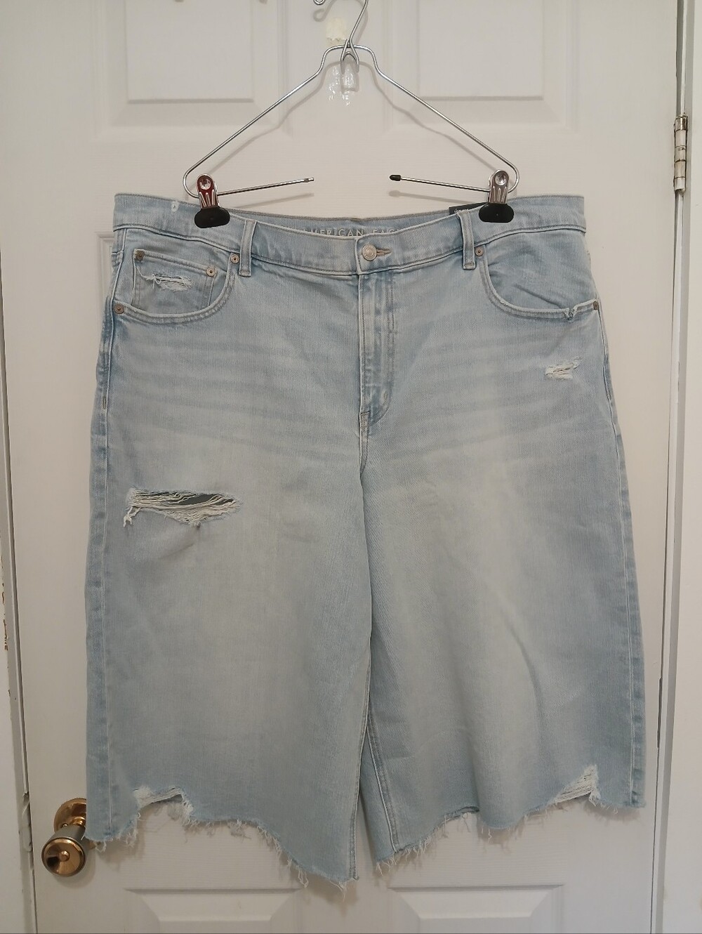 American Eagle 15" Low-Rise Stretch Denim Jort 34w/18